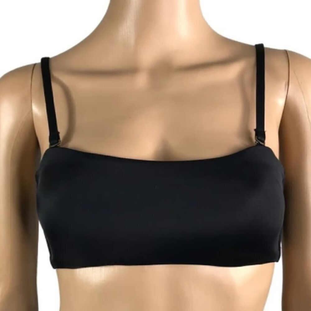 Andie L The Bora Bora Bikini Top Black Convertible NWT 1632